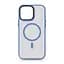 Чехол для Apple iPhone 15 Pro Max, Uniq MagCase, голубой, противоударный, панель-накладка с магсейф, ударопрочный TPU+PC, с магнитом MagSafe, поддержка полноценной беспроводной зарядки, ArmorStandart (ARM75332) - миниатюра 1