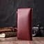 Вертикальний жіночий гаманець-клатч із натуральної шкіри ST Leather 22535 бордовий - мініатюра 8