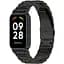 Ремінець-бампер DK для Xiaomi Redmi Smart Band 2 Metal Fitlink Steel Watch Band (017613) (black) - мініатюра 4