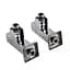 Набір кран напівоборотний кутовий з американкою Solomon Lux 1/2″ Cube chrom 8888 (2шт.) 000021913 - мініатюра 4