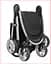 BabyJogger Дитяча коляска прогулянкова CITY MINI 4W 2, BRICK MAHOGANY (047406179046) - мініатюра 3