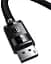 Кабель Baseus High Definition Series DP 8K to DP 8K Adapter Cable 1.5m B00633706111-01 Black - миниатюра 3