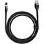 Кабель Baseus Zinc Fabric Magnetic Cable USB to Lightning 2.4A 1m CALXC-KG1 Black-Grey - мініатюра 1