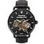 Наручний годинник чоловічий Besta Skeleton UA Black Чорний (3121) - мініатюра 3