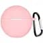 Чохол-накладка DK для Oppo Enco Air 2i | Silicone Candy Friendly з карабіном (016044) (pink) - мініатюра 1