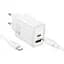 Адаптер мережевий HOCO gentle charger N61 (Type-C to Type-C set) |1USB/1Type-C, 20W/3A, PD/QC| - мініатюра 3