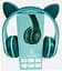 Беспроводные детские наушники CAT EAR YW-018 с кошачьими ушками с подсветкой - миниатюра 3