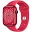 Apple Watch Series 8 GPS, 45mm, (PRODUCT)RED, (PRODUCT)RED Sport Band (Grade C) Seller Refurbished - мініатюра 1