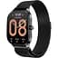 Ремінець 22 мм міланська петля BeWatch для Amazfit Pop 3S/3R Чорний (1020201.2) - мініатюра 1