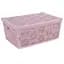 Корзина Violet House Ажур Powder, 14 л, розовый (0404 №2 Ажур PW с/кр. 14 л) - миниатюра 1