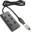 Хаб USB KH700 Grey USB 3.0 - 7xUSB 3.0 Maiwo teh0019599 - мініатюра 1