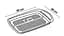 Деко Pyrex Asimetria 33х25 см kuh0016038 - мініатюра 3