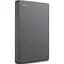 Зовнішній жорсткий диск Seagate Basic 1TB 2.5" USB 3.0 gray (STJL1000400) - мініатюра 3