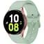 Браслет Galaxy Color для Samsung Galaxy Watch 6 Classic 43mm 6 Classic 47mm - светло-зеленый ширина крепления 20мм силикон Watchbands (W47-6WB57885011) - миниатюра 1