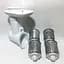 Насадка овощерезка для мясорубки Zelmer, Bosch, Zelmotor, Welco RE-0747, ZMMA086WUA, 986.7000, 11002232 - миниатюра 7