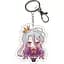 Брелок No Game No Life Shiro акриловый 5 см - миниатюра 1