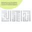 Дзеркальний декор Wall Sticker SW-00002498 акриловий самоклеючий 9 шт. срібло - мініатюра 2