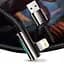 Кабель Baseus Legend Series Elbow Fast Charging Data Cable USB to Lightning 2.4A 1m CALCS-01 Black - мініатюра 3