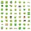 Стікерпак Дуолінго Набір наклейок GeekLand Duolingo 50 штук - мініатюра 3