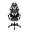 Кресло геймерское Kruger & Matz GX-150 с подставкой для ног Black/White - миниатюра 3