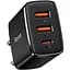 Зарядний пристрій Baseus Compact Quick Charger 2U + C 30W EU Black (CCXJ-E01) - мініатюра 1