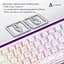 Клавиатура Ajazz NK68 Red switches Side contour White (NK68-R-S-W) - миниатюра 8