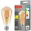 LED лампа Titanum Filament ST64 6W E27 2200K бронза (TLFST6406272A) - мініатюра 1
