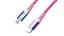 Кабель REAL-EL USB Type-C - Lightning (M/M), 1 м, Rainbow (EL123500054) - миниатюра 6