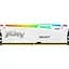 Модуль памяти для компьютера DDR5 32GB 5200 MHz FURY Beast White RGB Kingston Fury (ex.HyperX) (KF552C40BWA-32) - миниатюра 4