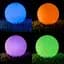 Садова декоративна RGB куля Lumiled ATRIS 20 см на сонячній батареї - мініатюра 6