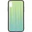 Чохол-накладка Toto Aurora Print Glass Case Apple iPhone XS Max Green - мініатюра 1