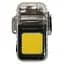 Зажигалка электроимпульсная Flashlight 9258 USB с фонариком, черная, спиральная - миниатюра 1