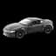 Машинка Uni-fortune Aston Martin Vantage 2018, 1:36, матовий чорний (554044М) - мініатюра 1