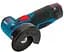 Шліфмашина кутова акумуляторна Professional GWS 12V-76 76мм 12В Bosch teh0025509 - мініатюра 2