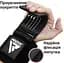 Гаки для тяги на зап'ястя RDX W5 Gym Hook Strap Blue Plus (WAN-W5U+) - мініатюра 5