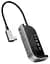 Мультипортовий адаптер USB Хаб Baseus Bend Angle No.7 Multifunctional Type-C Converter CAHUB-WJ0G Dark Grey - мініатюра 2