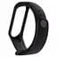 Ремінець для фітнес-браслета Lemfo для Xiaomi Mi Band 3 і 4 чорний - мініатюра 2