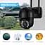 Камера відеоспостереження XPRO PTZ Wi-Fi Outdoor Camera ICSEE 5MP 30 чорна (MER-15337_1408) - мініатюра 3