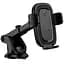 Автодержатель с БЗУ Borofone BH223 Follower 15W (center console) Black - миниатюра 7