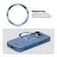 Чехол панель-накладка для Apple iPhone 15 Pro Max, Replica MagSafe, голубой, противоударный защитный чехол с магнитным кольцом MagSafe, защита всего корпуса, TPU+PC, зеркальный, выступающий бортик вокруг экрана, ArmorStandart (ARM76239) - миниатюра 4