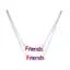 Набір прикрас Lukky Fashion Friends з двох ланцюжків (T24651) - мініатюра 1