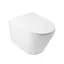 Унітаз підвісний Qtap Swan безободковий з сидінням Soft-close QT16335178W - мініатюра 1