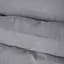 Простирадло MirSon №20-02 Waffle Gray 180x220 см сіре (2200011033051) - мініатюра 6