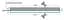 Душова стінка Rea Aero N 90 chrome з полицею Evo REA-K7553 + HOM-08945, прозорий, хром - мініатюра 8
