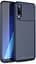 Чехол-накладка Ipaky Carbon Fiber Series/Soft TPU Case Samsung Galaxy A70 Blue - миниатюра 1
