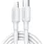 Кабель Usams SJ611 U84 Type-C To Lightning PD 20W Charging Data Cable 2 м Білий - мініатюра 1