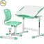 Комплект мебели Evo-kids Evo-05 Ergo Green: стол+стул (Evo-05 Ergo Z) - миниатюра 1