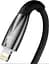 Кабель Baseus Glimmer Series Fast Charging Cable Type-C to Lightning 20W 1m CADH000001 Black - миниатюра 3