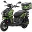Электроскутер Двухместный Crosser CR-21 (2500W 76.8V/40Ah) Зеленый - миниатюра 1