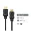 Кабель мультимедійний HDMI M to HDMI M 10.0m V2.0 4K60Hz black ColorWay (CW-CBHD081-BK) - мініатюра 5